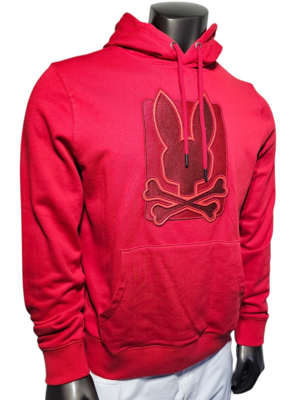 Psycho Bunny Red Hoodie